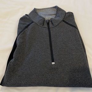 Champion Men Large Athletic Half-Zip Duodry Shirt